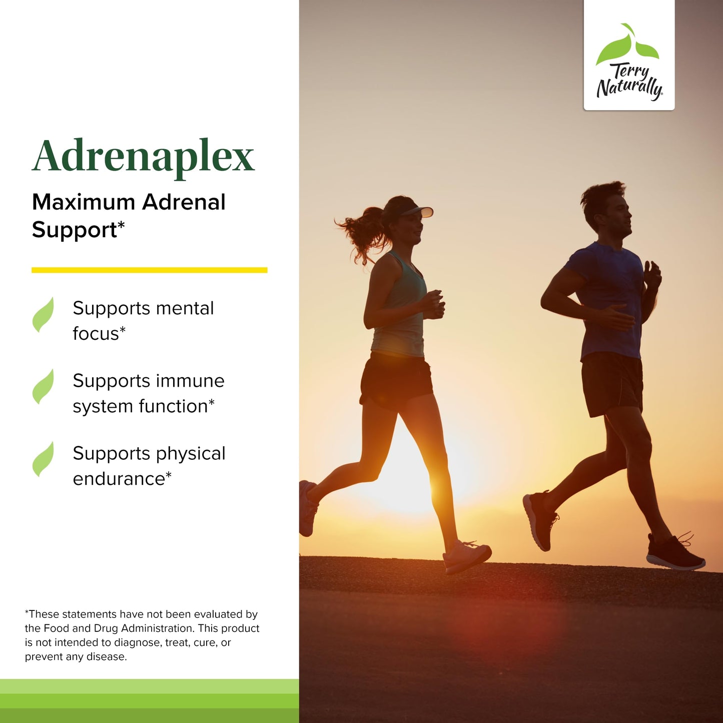 Terry Naturally Adrenaplex Adrenal Gland Function Supplement Capsule, 120 Capsules