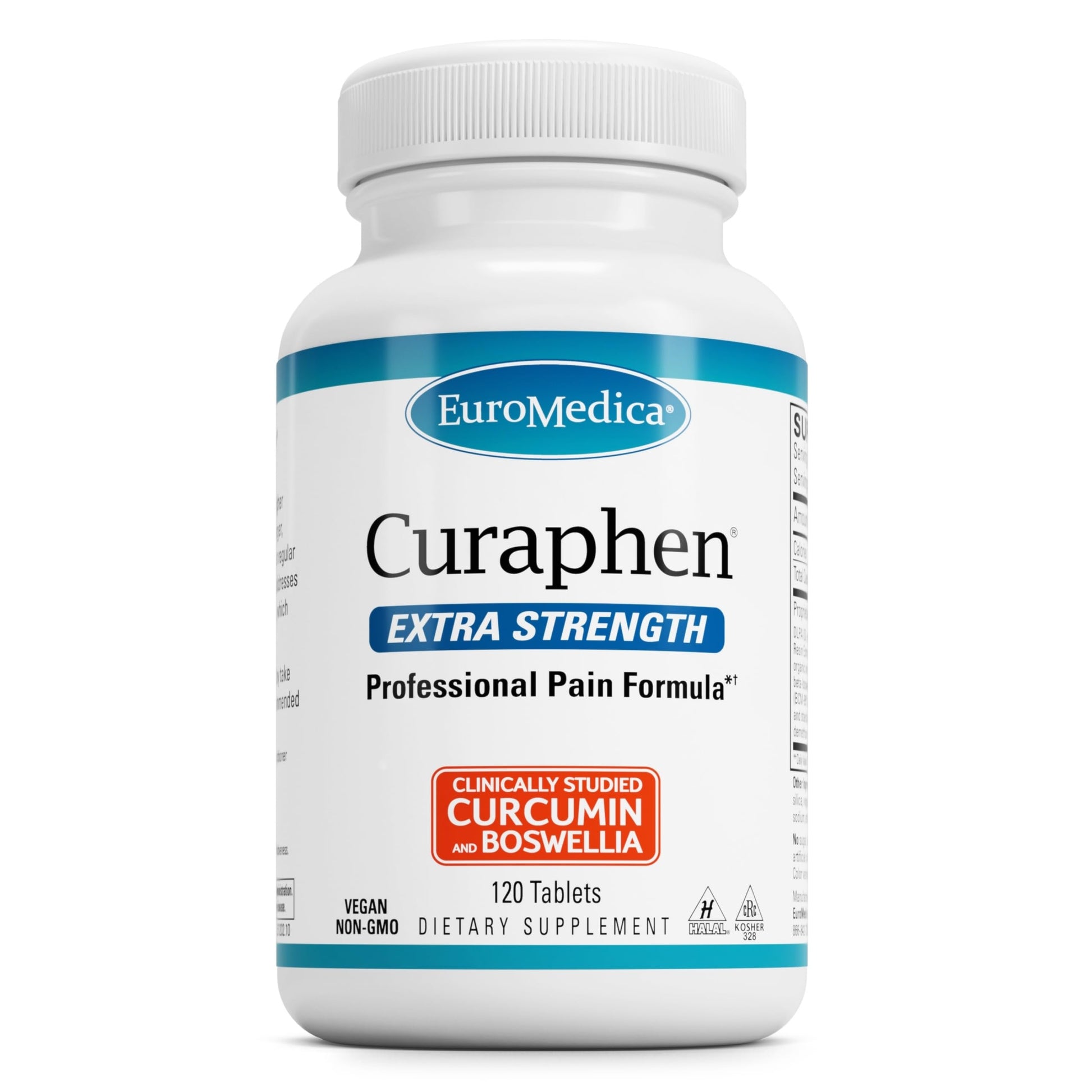 EuroMedica Curaphen Extra Strength Discomfort Support Tablet 120