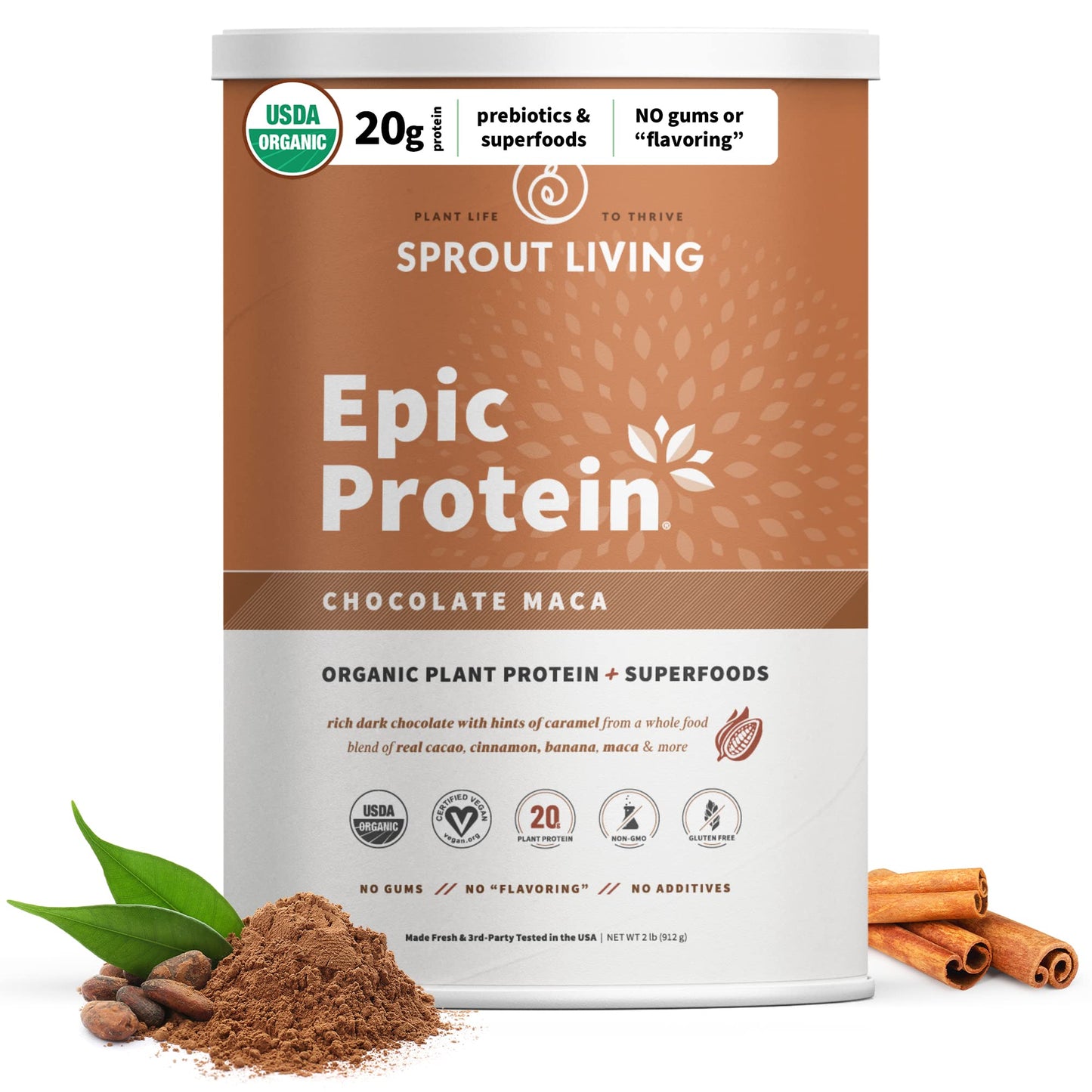 Sprout Living Epic Protein Powder 32