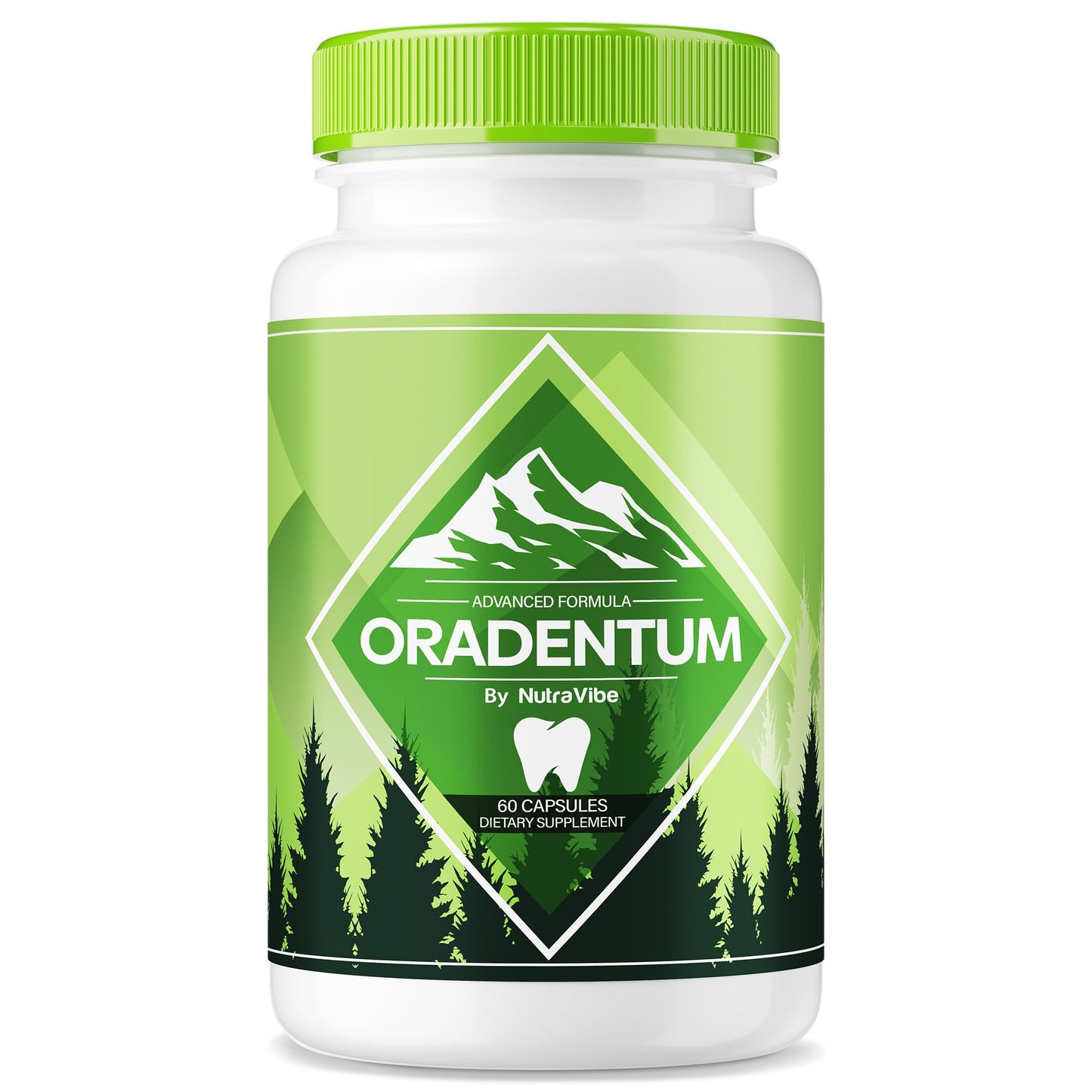 NutraVibe Oradentum Capsules, 60 Capsules
