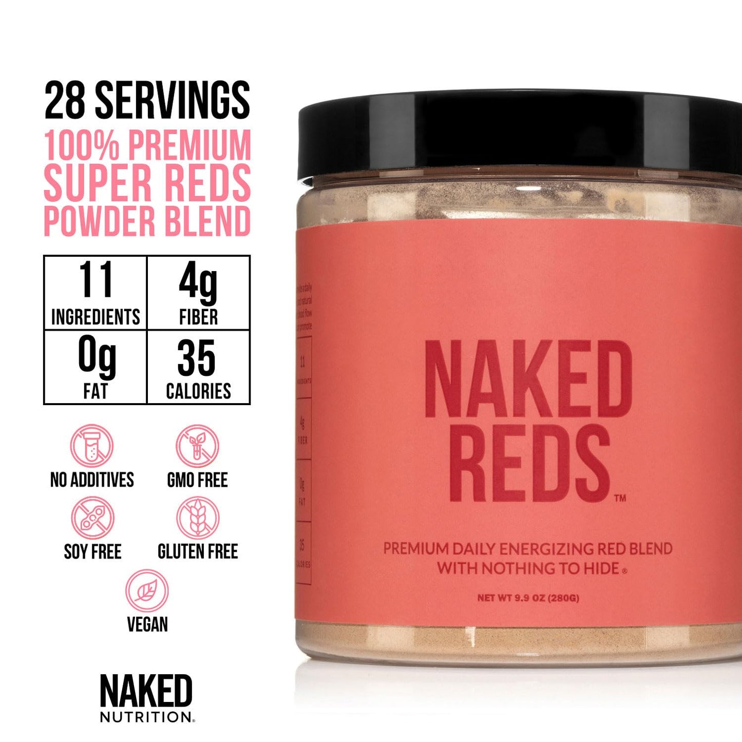 NAKED Reds Superfood Powder 9.9 oz