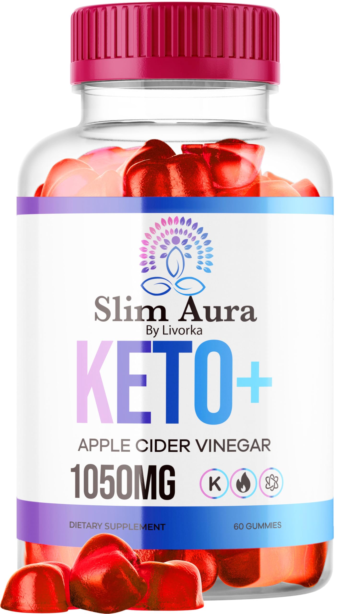 LIVORKA Slim Aura Keto ACV 60 Gummies