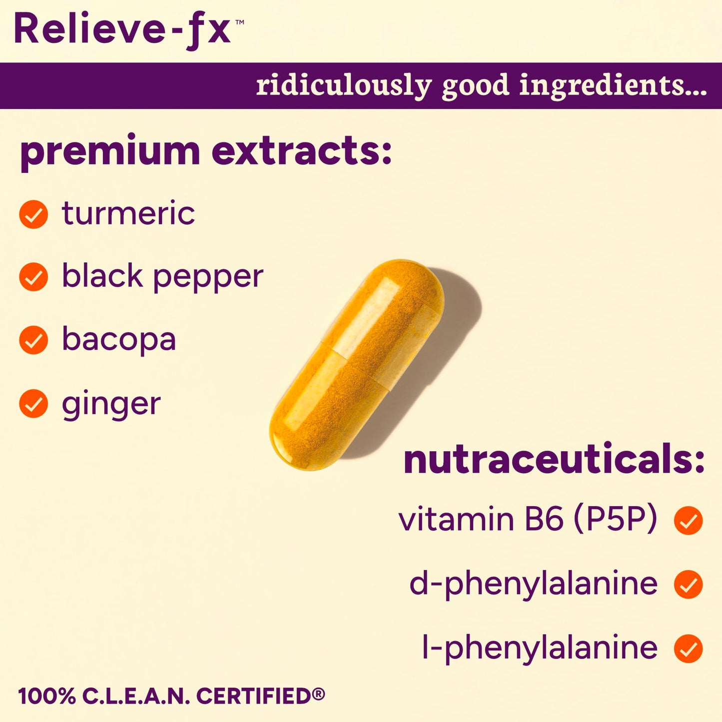 PPO Lab Relieve-fx DLPA Boswellia Turmeric Ginger Capsule 90 Count