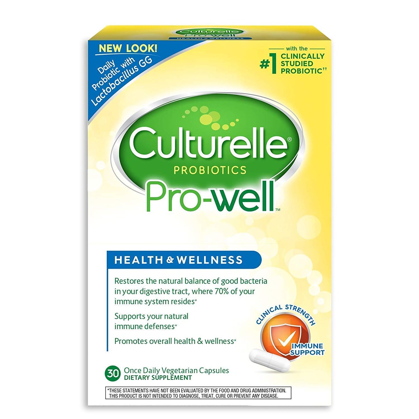 Culturelle Natural Health & Wellness 30 Capsules