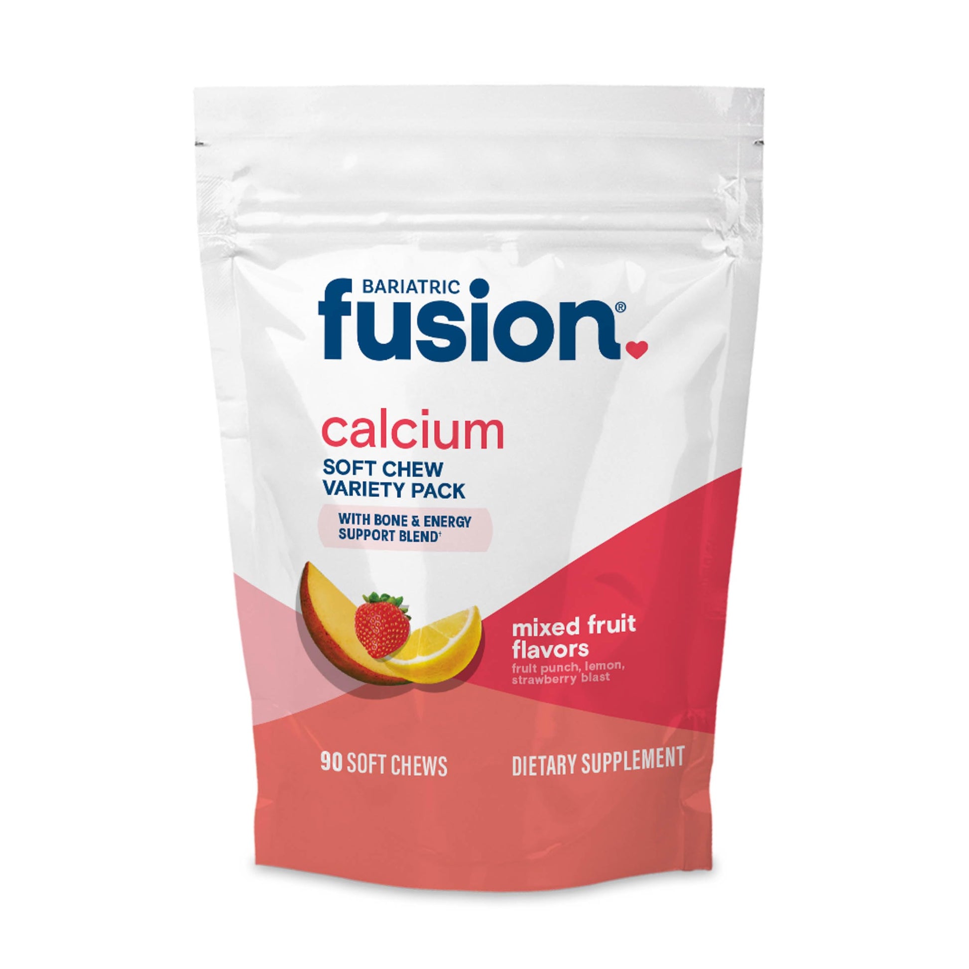 Bariatric Fusion Calcium Citrate with Vitamin D3 Supplement Gummy, 90 Count