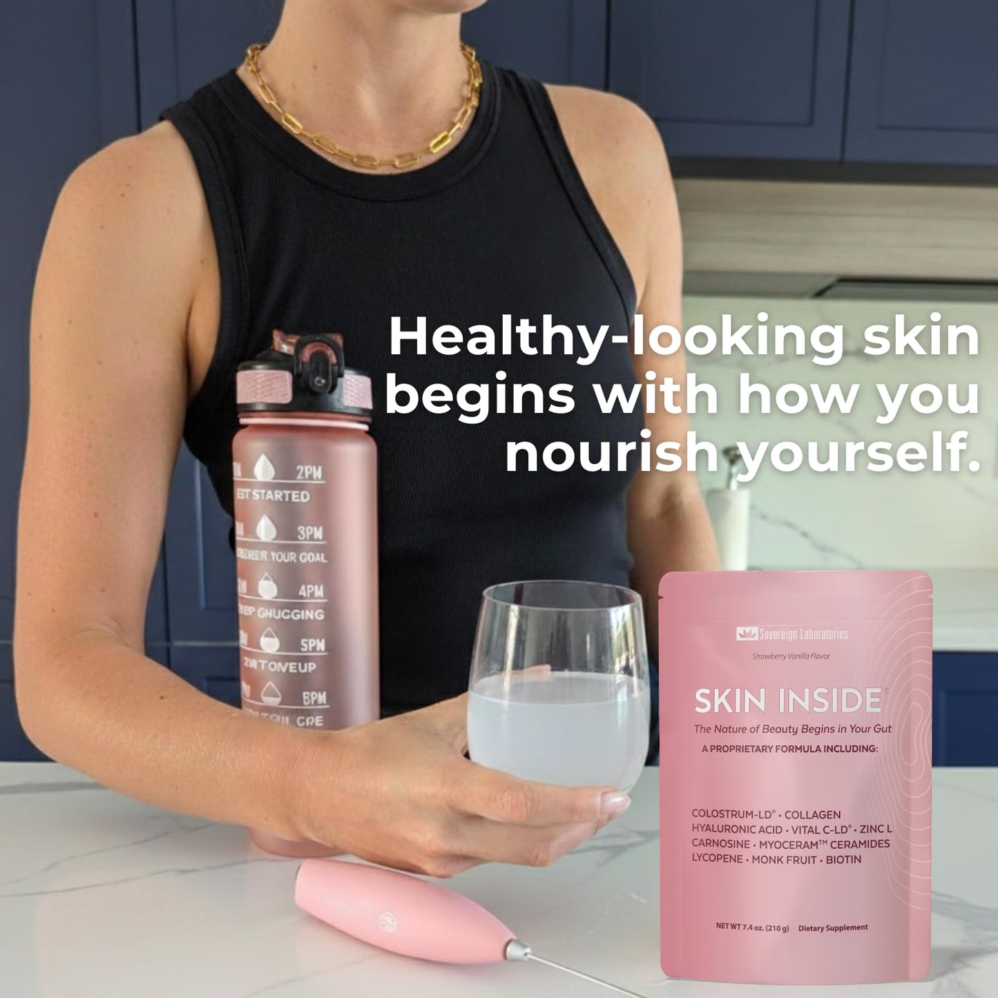Colostrum-LD Skin Inside Collagen Nutritional Supplement Powder 7.4 oz