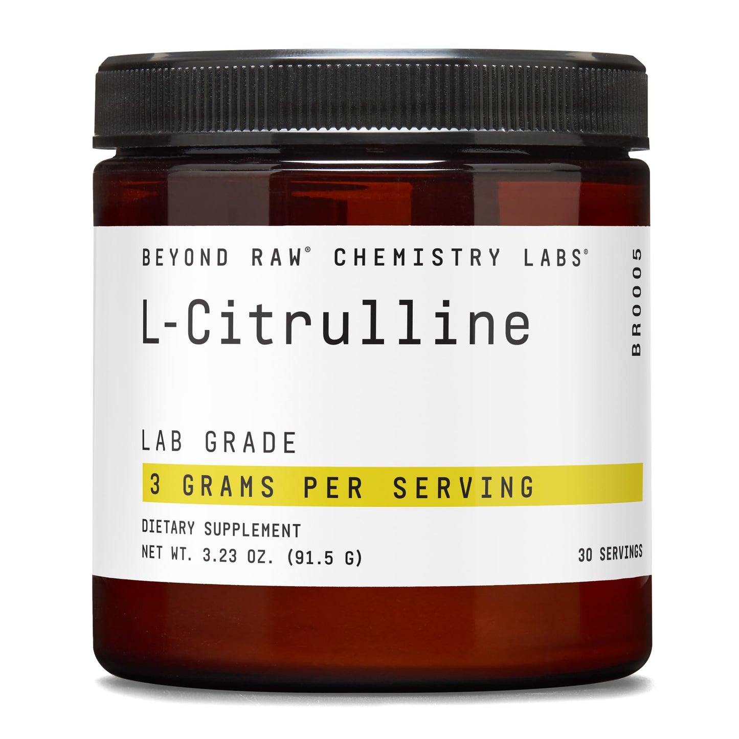 BEYOND RAW L-Citrulline Powder, 3.23 Ounce