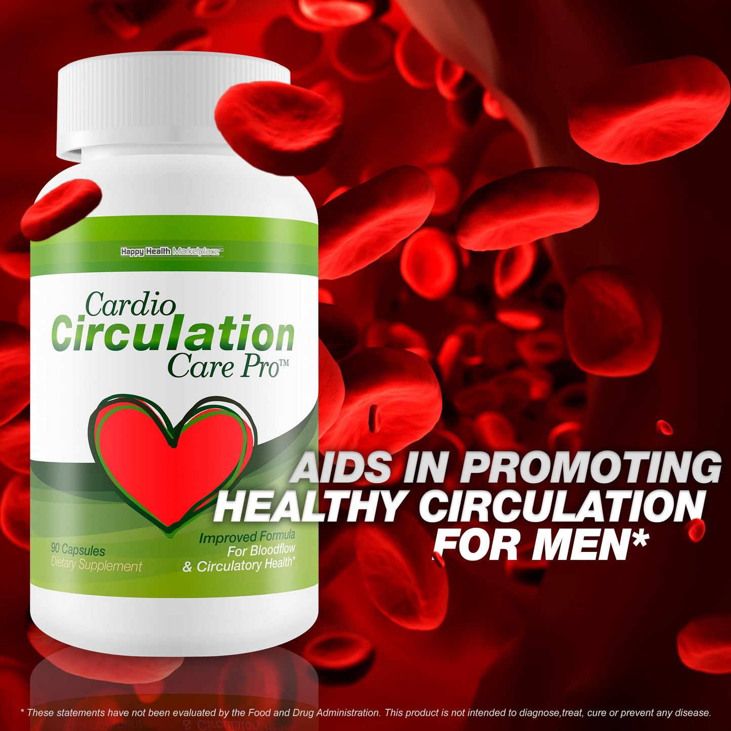 Happy Health Marketplace Cardio Circulation Care Pro Capsules 90 Count