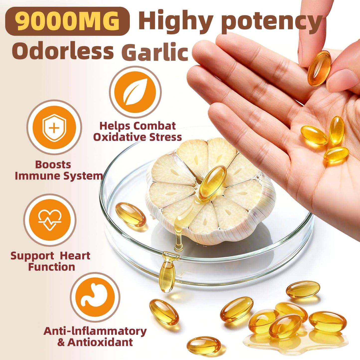 Biorizvo Aged Garlic Extract Softgels 600