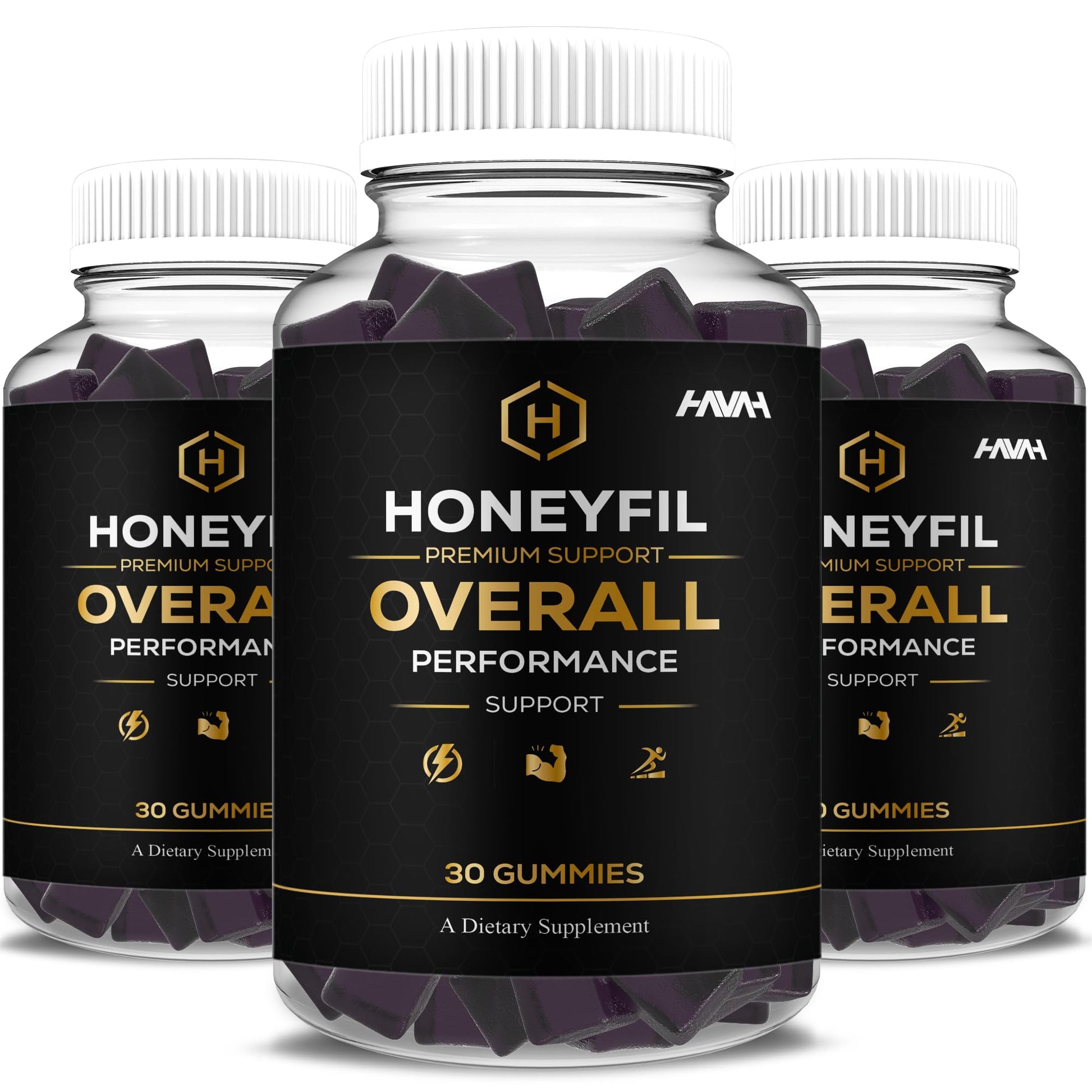 Havah Honeyfil Premium Gummy Support Supplement, 90 Gummies