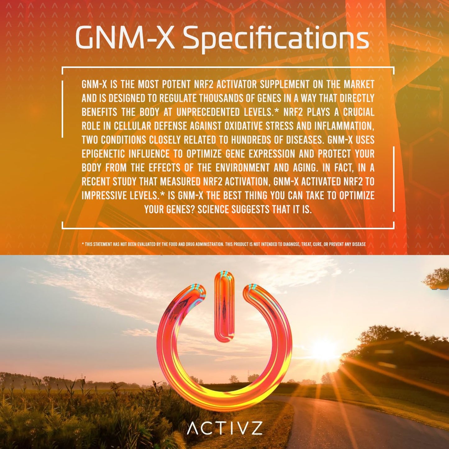 ACTIVZ GNM-X Capsule 30 Count