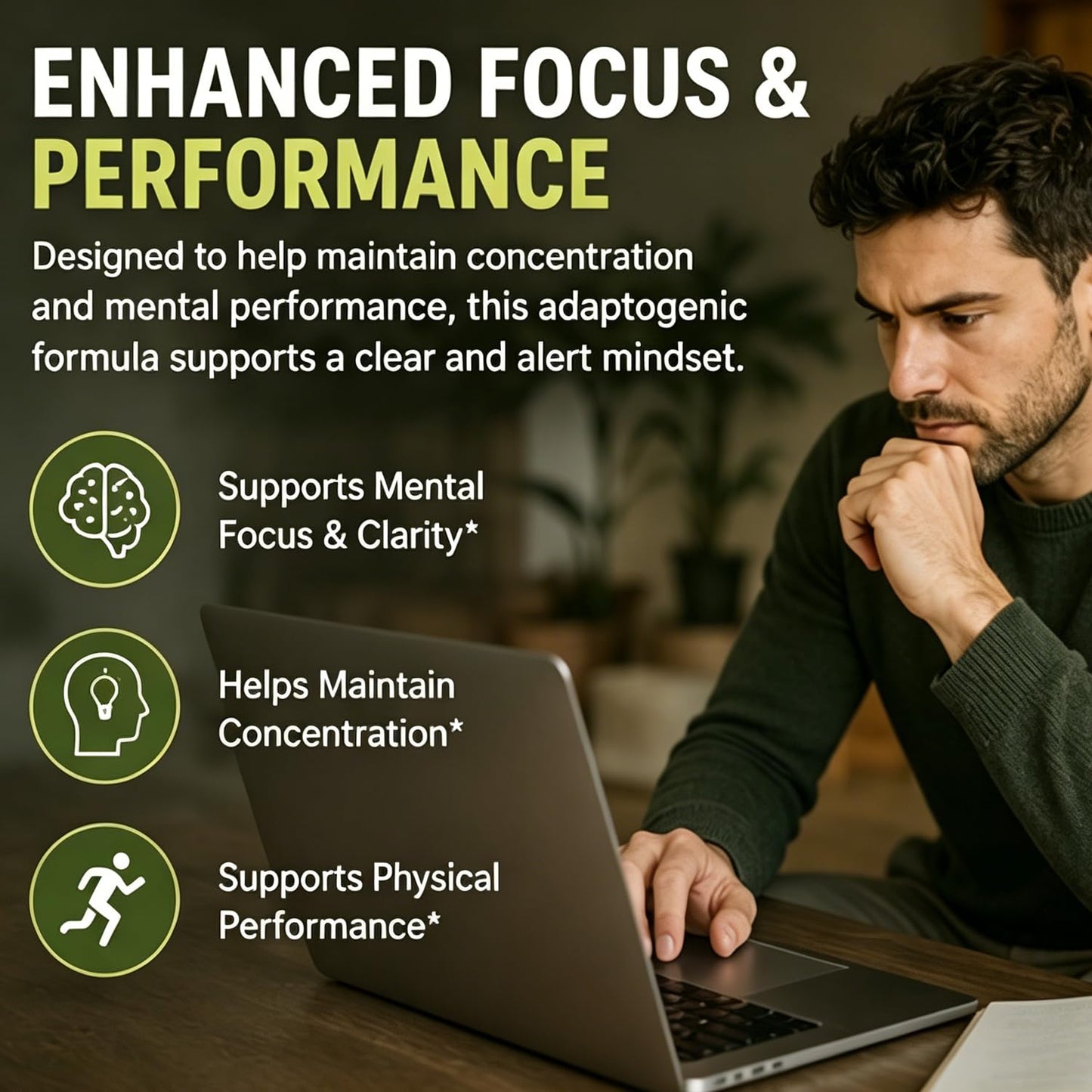 Morshny Soluma Rhodiola Rosea Capsules 400mg, Organic Rhodiola Extract, Adaptogen Supplement for Energy Support, Daily Wellness, Mental Focus, 60 Capsules