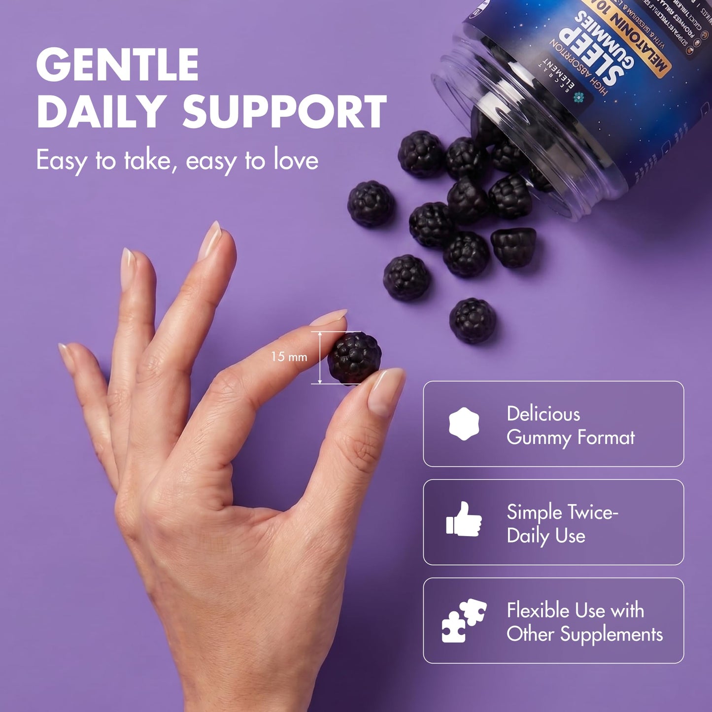 Secret Element Sleep Gummies 120 Gummies