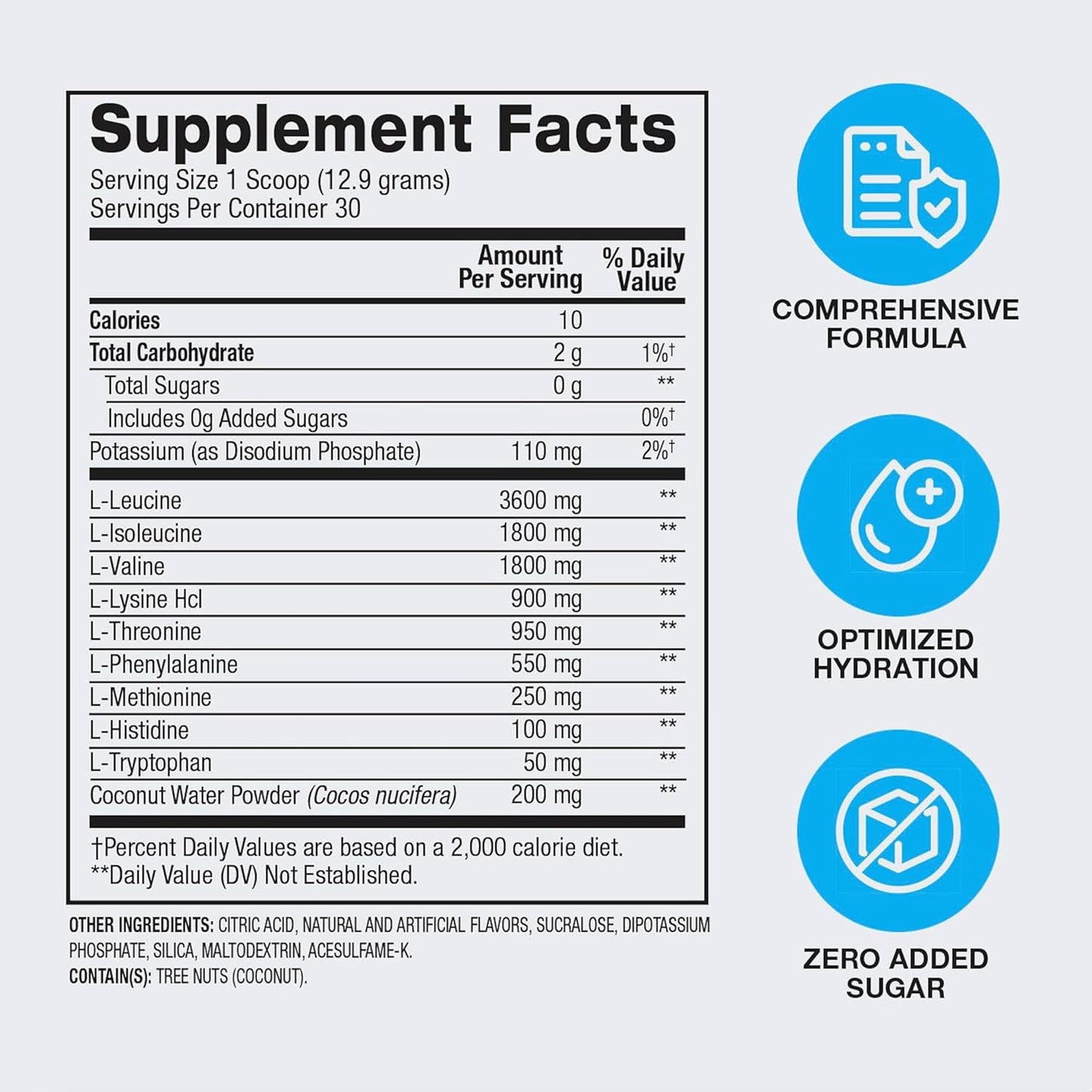 BPI Sports Essential Amino Acids EAA Powder, 13.6 oz