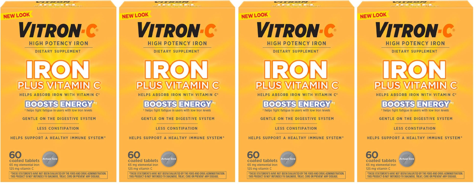 Vitron-C Iron Supplement Tablet 240 Count