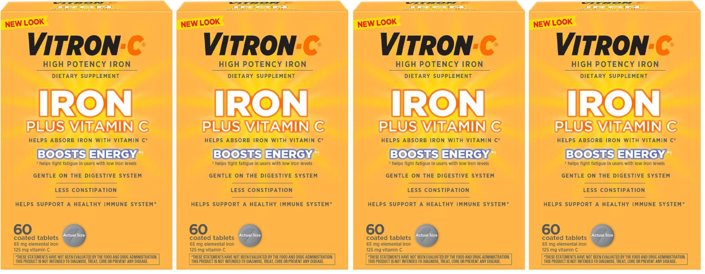 Vitron-C Iron Supplement Tablets 240