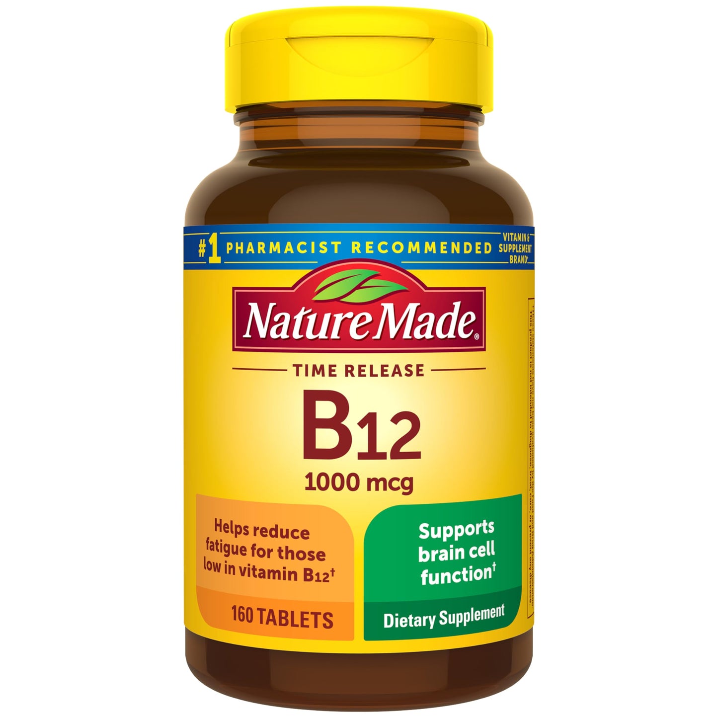 Nature Made Vitamin B12 1000 mcg, 160 Tablets