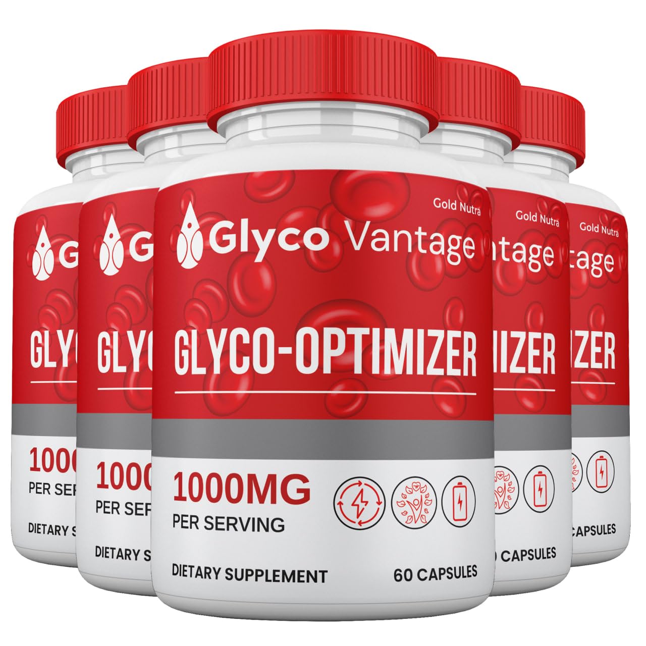Gold Nutra Glyco Vantage Glyco Optimizer Capsules, 5 Count
