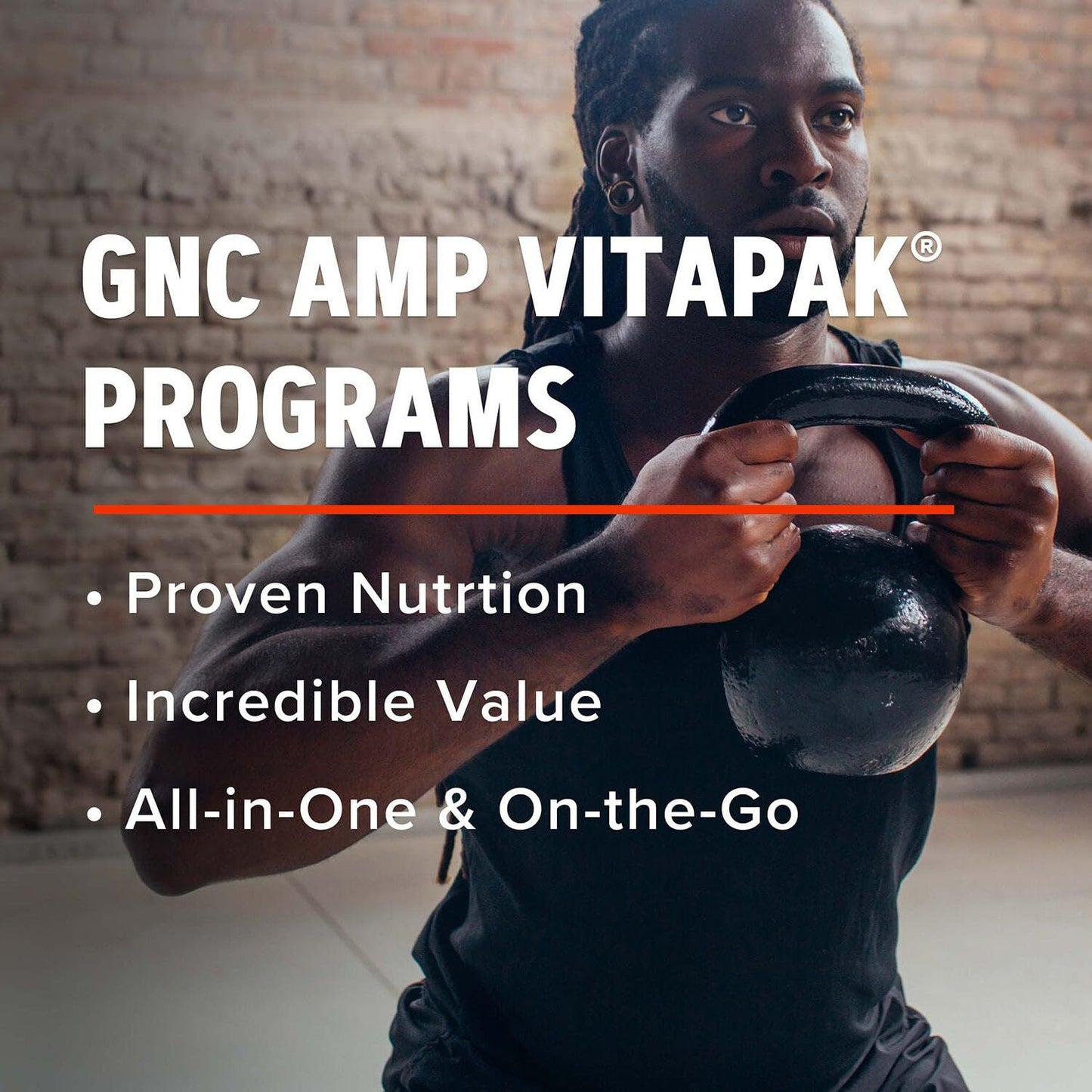 GNC AMP Men’s Strength Vitapak Program Tablet 30 Count