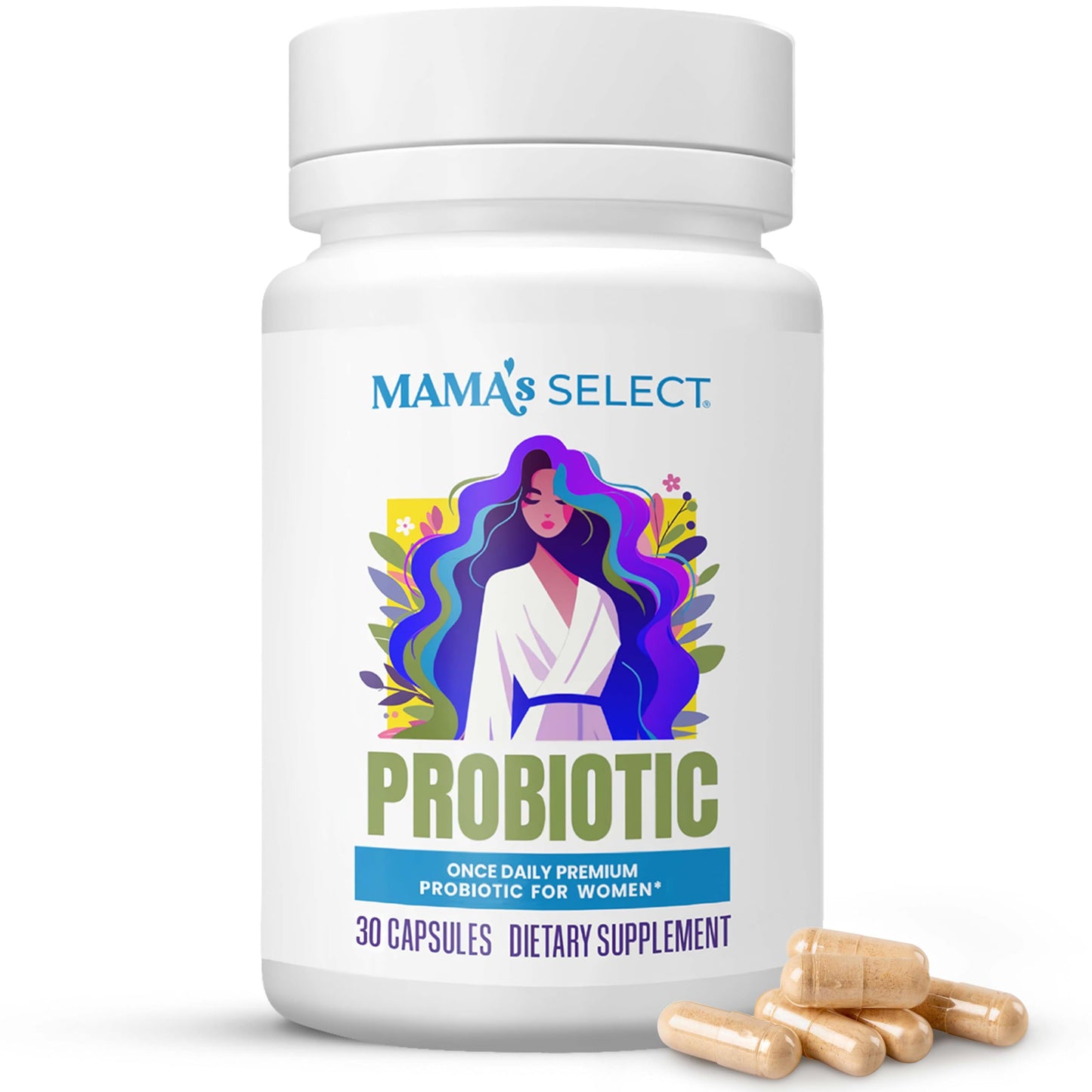Mama's Select Prenatal Probiotics for Pregnant Women, 30 Capsules