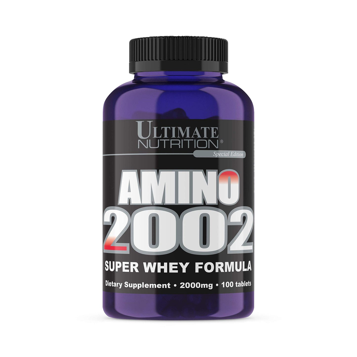 Ultimate Nutrition Amino 2002 Super Whey Formula Amino Acid Tablets, 100 Tablets