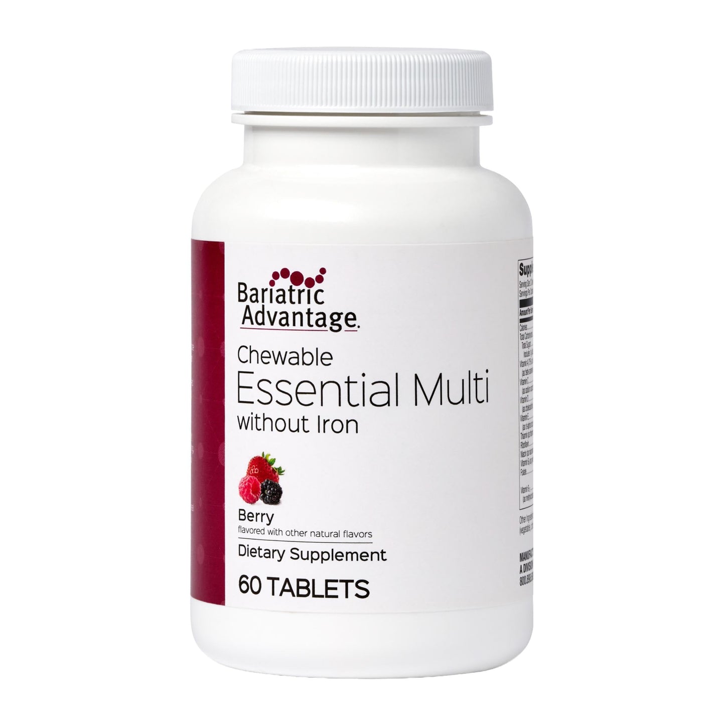 Bariatric Advantage Essential Multivitamin Without Iron Tablet, 60 Tablets