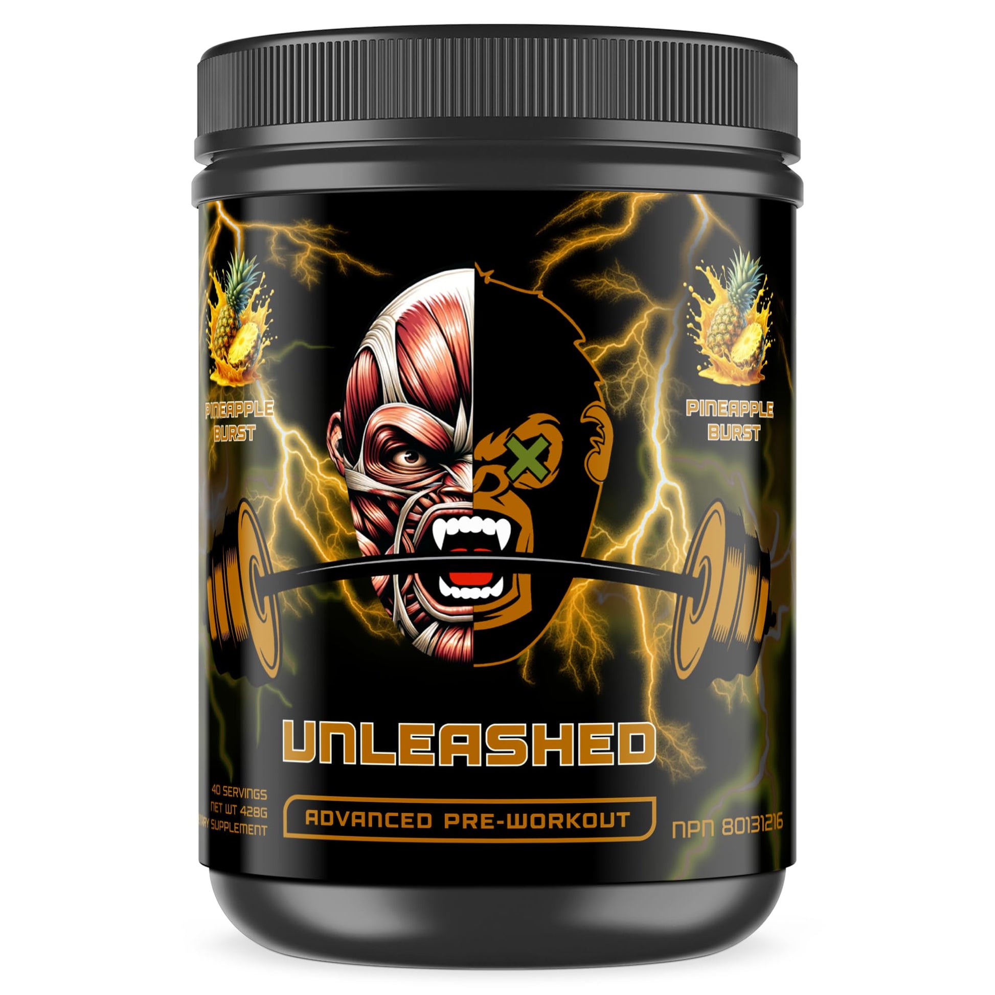 APE-X Unleashed Pre Workout Powder, 15 Ounce