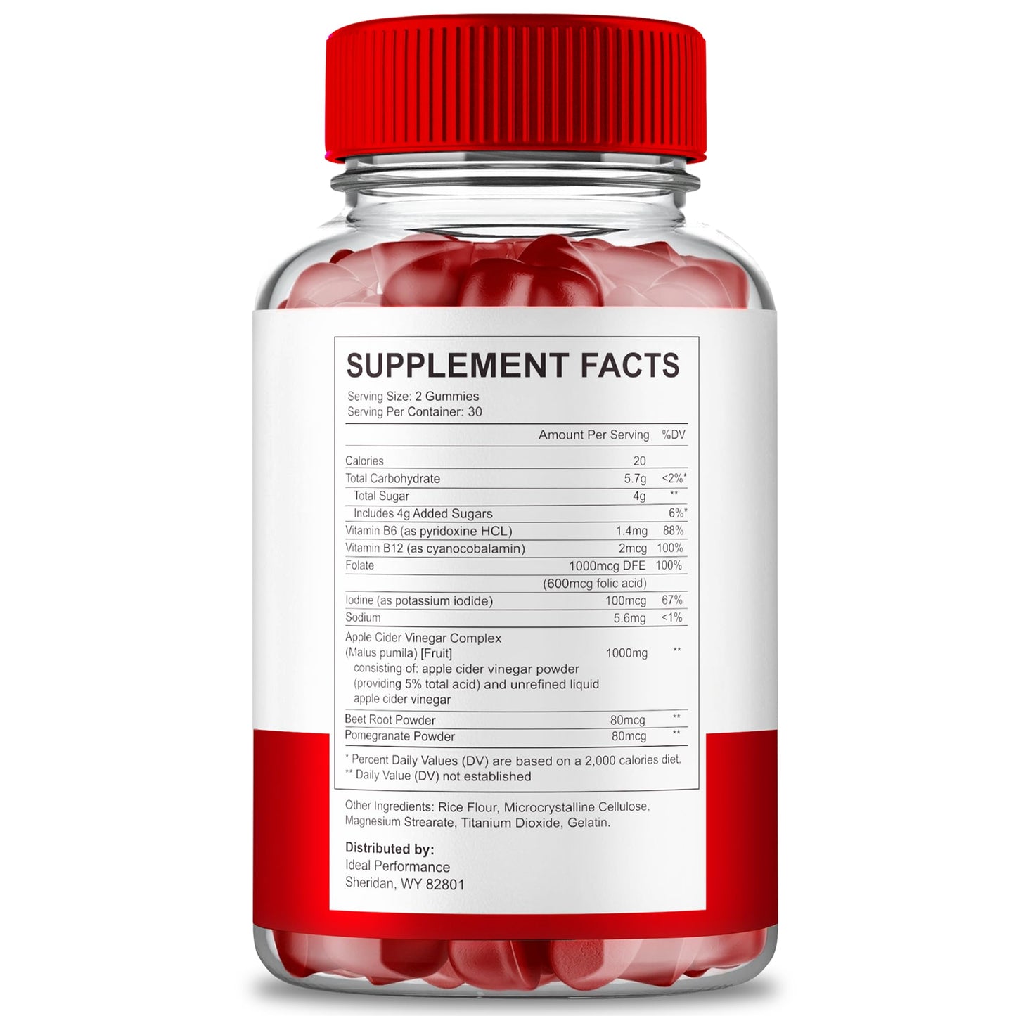 IDEAL PERFORMANCE AlphaGummies Extreme for Men 160 Gummies