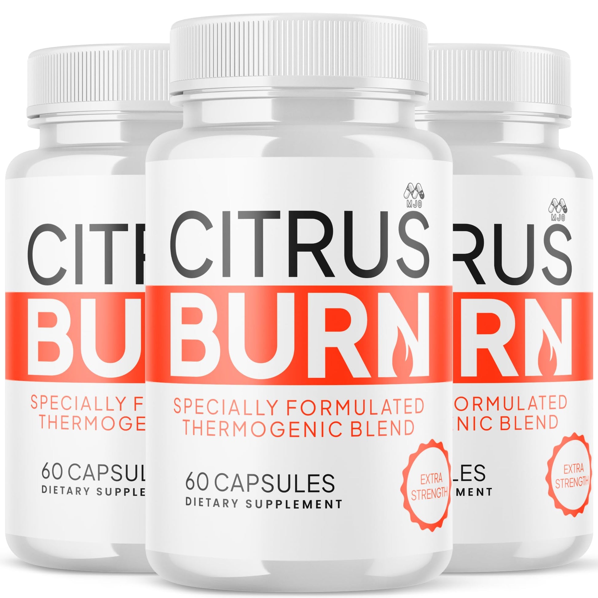 MJO Citrus Burn Capsules, 180 Capsules