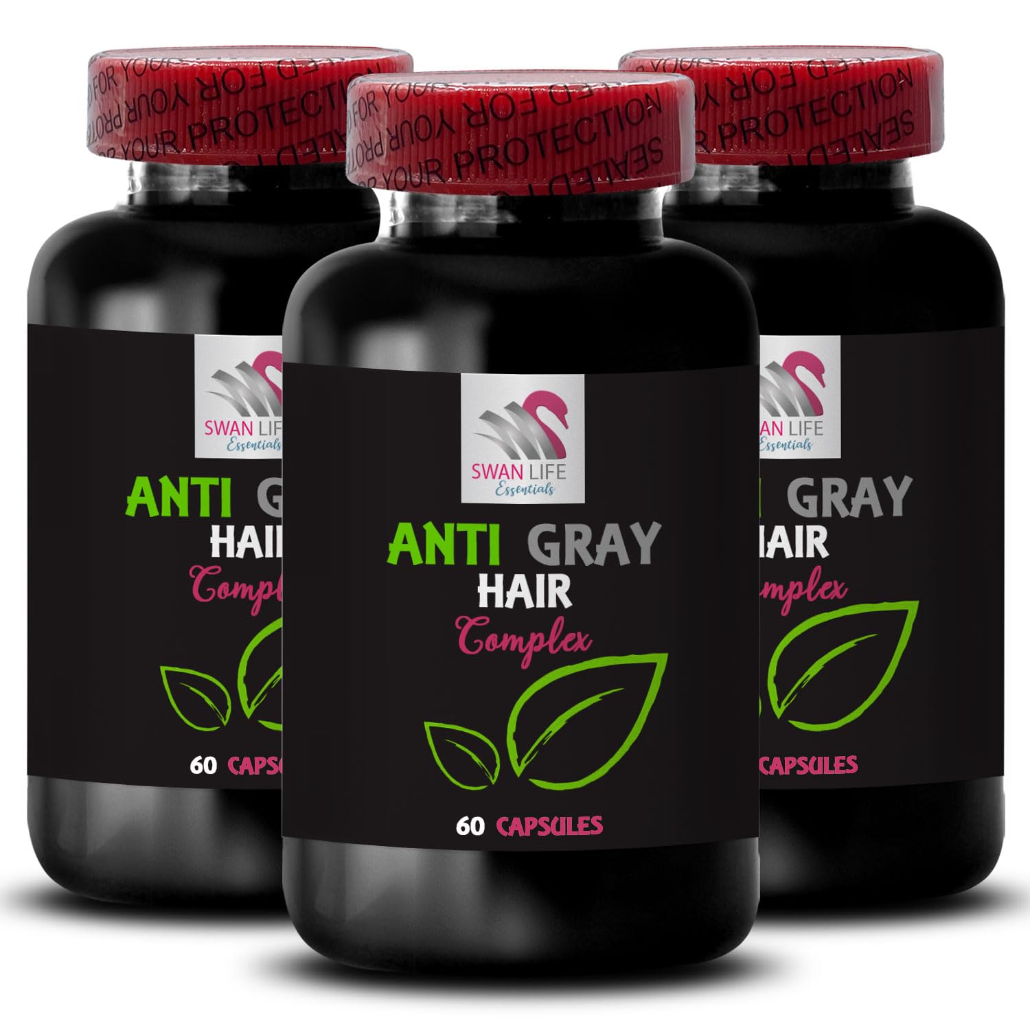 SWAN LIFE ESSENTIALS Anti Gray Hair Complex 180 Capsules