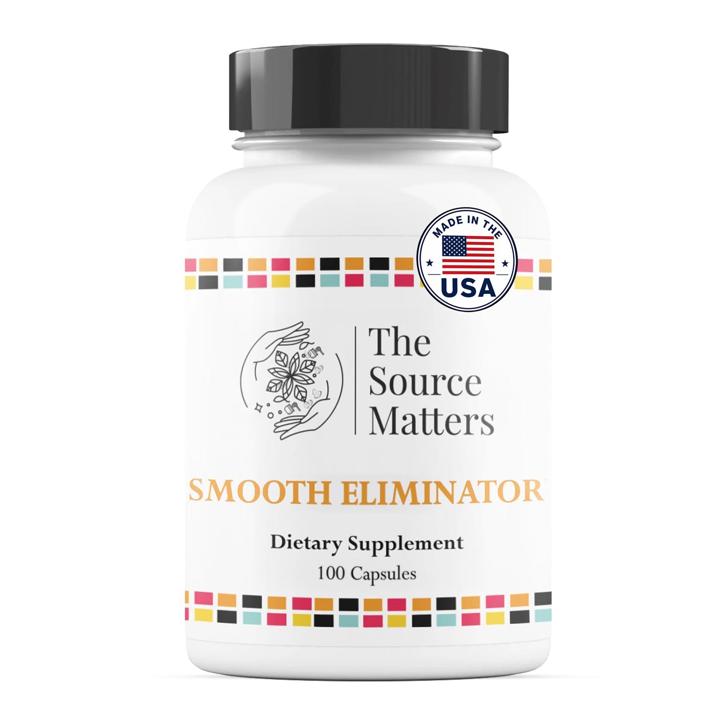 The Source Matters Smooth Eliminator Dietary Supplement Capsule, 100 Count