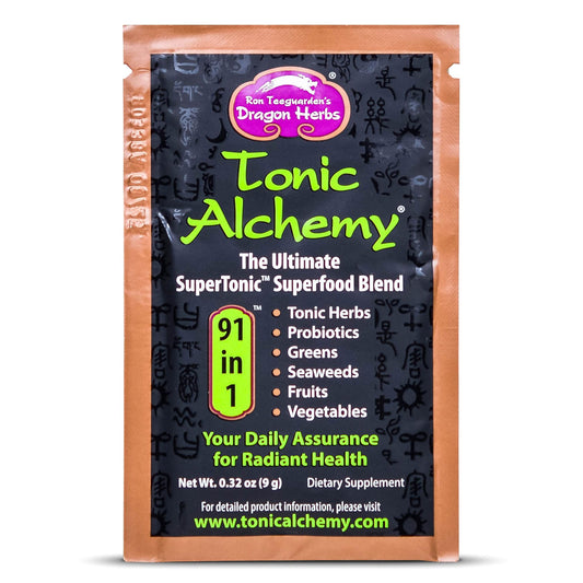 Dragon Herbs Tonic Alchemy Superfood Greens Powder, 0.32 Ounce
