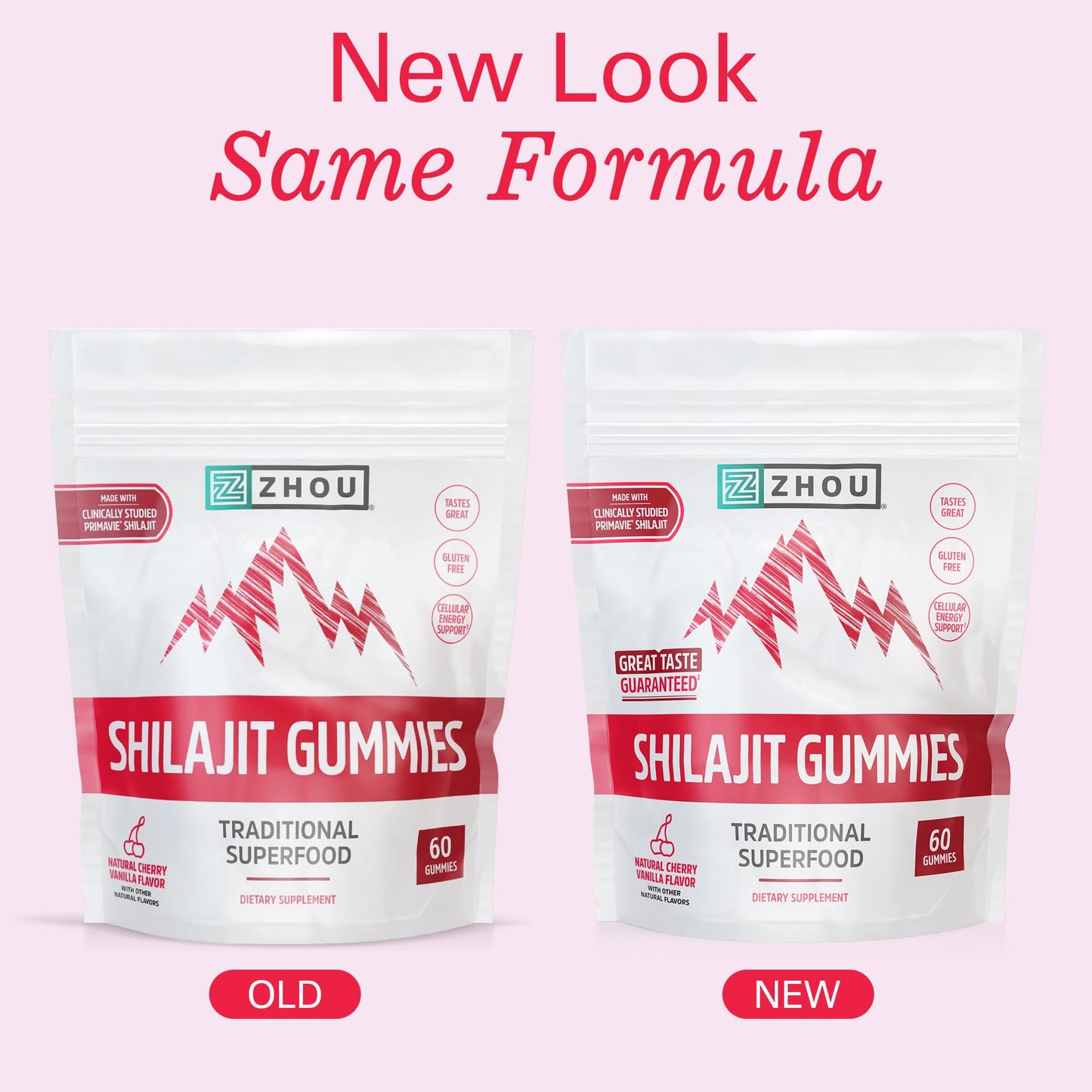 ZHOU Shilajit Gummies 60 Chews