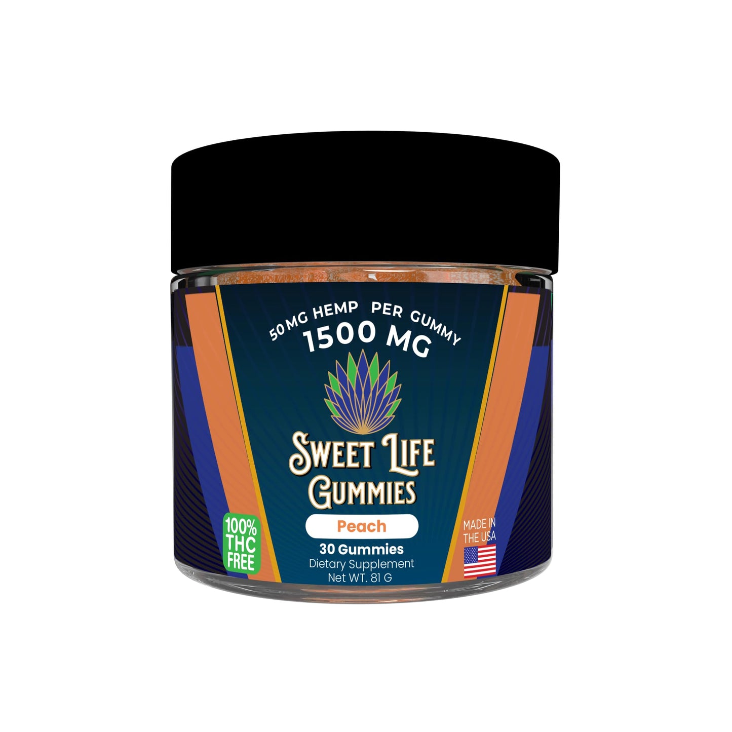 Sweet Life Hemp Gummies Chewable 30 Count