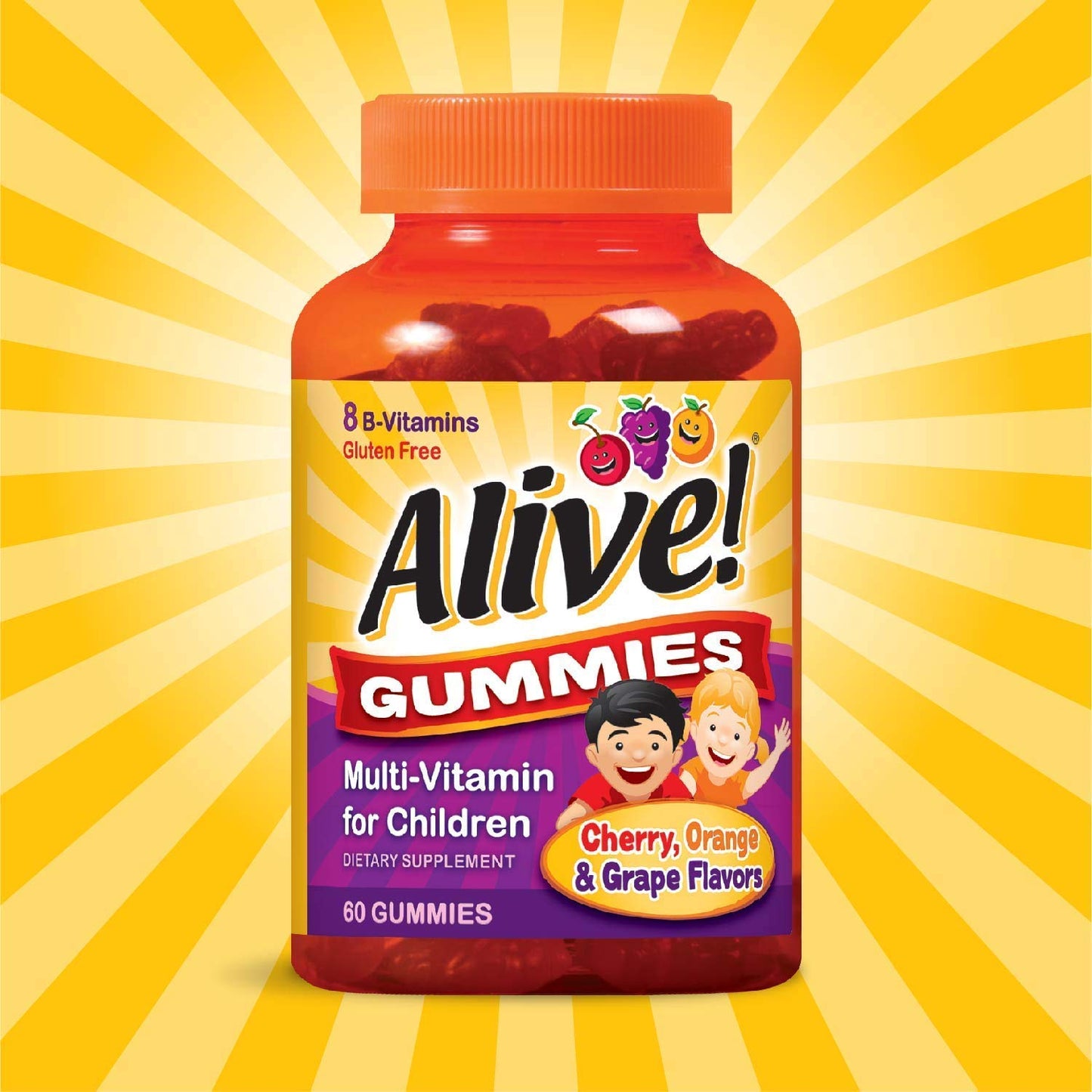 Nature's Way Alive Multi-Vitamin Gummies for Children 360 Gummies