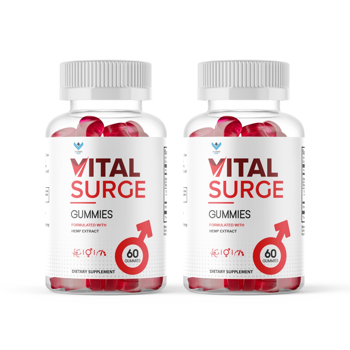 Vitamin Evo Vital Surge Gummies 120 Gummies