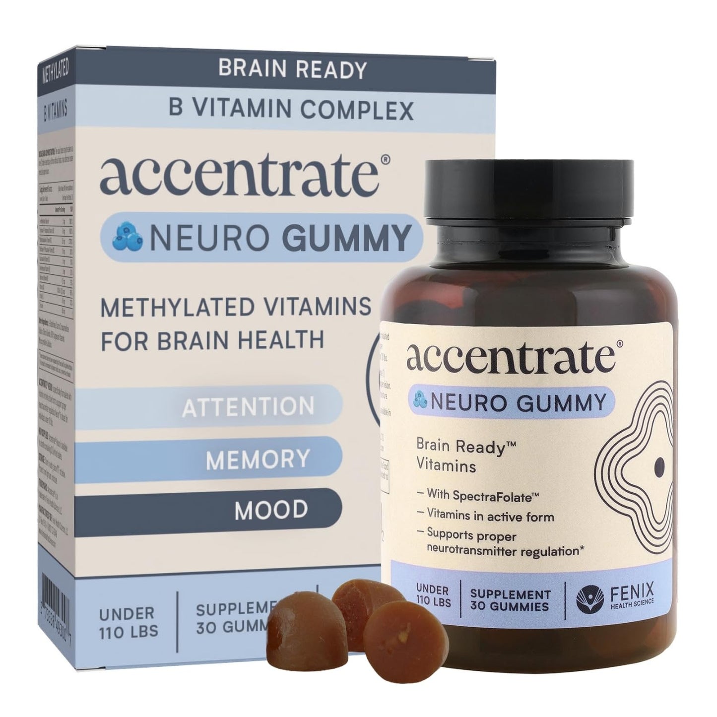 Accentrate Neuro Gummy for Kids 30 Gummies