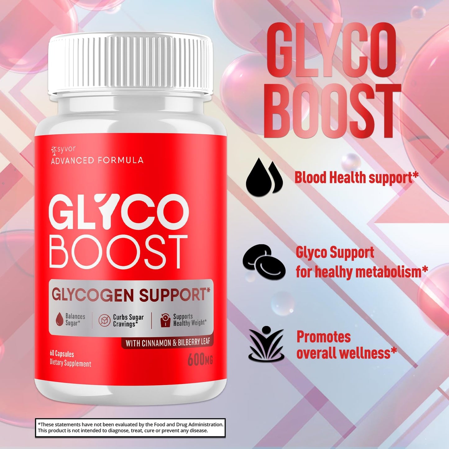 Syvor Glyco Boost Capsules 300 Capsules