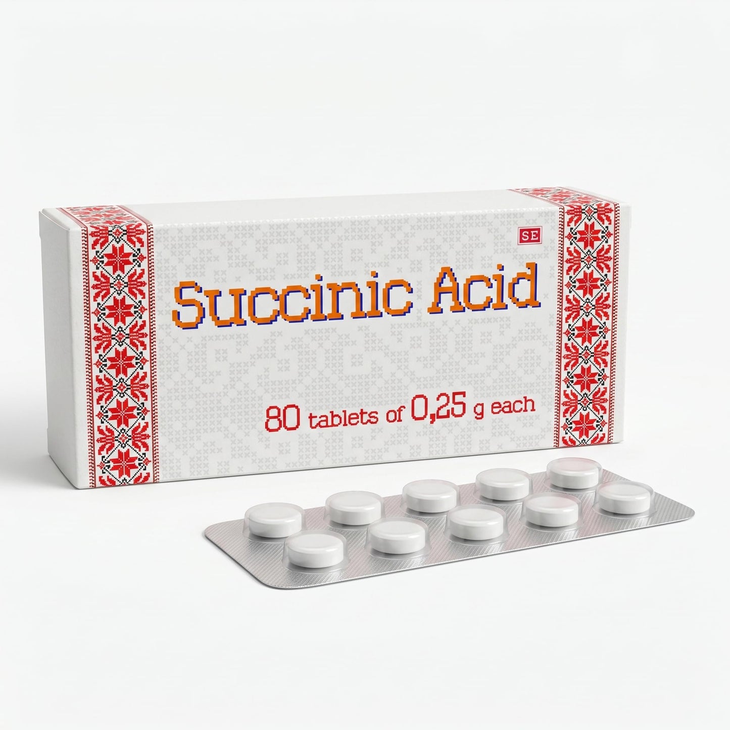 FARMAKOM Succinic Acid for Plants 80 Tablets