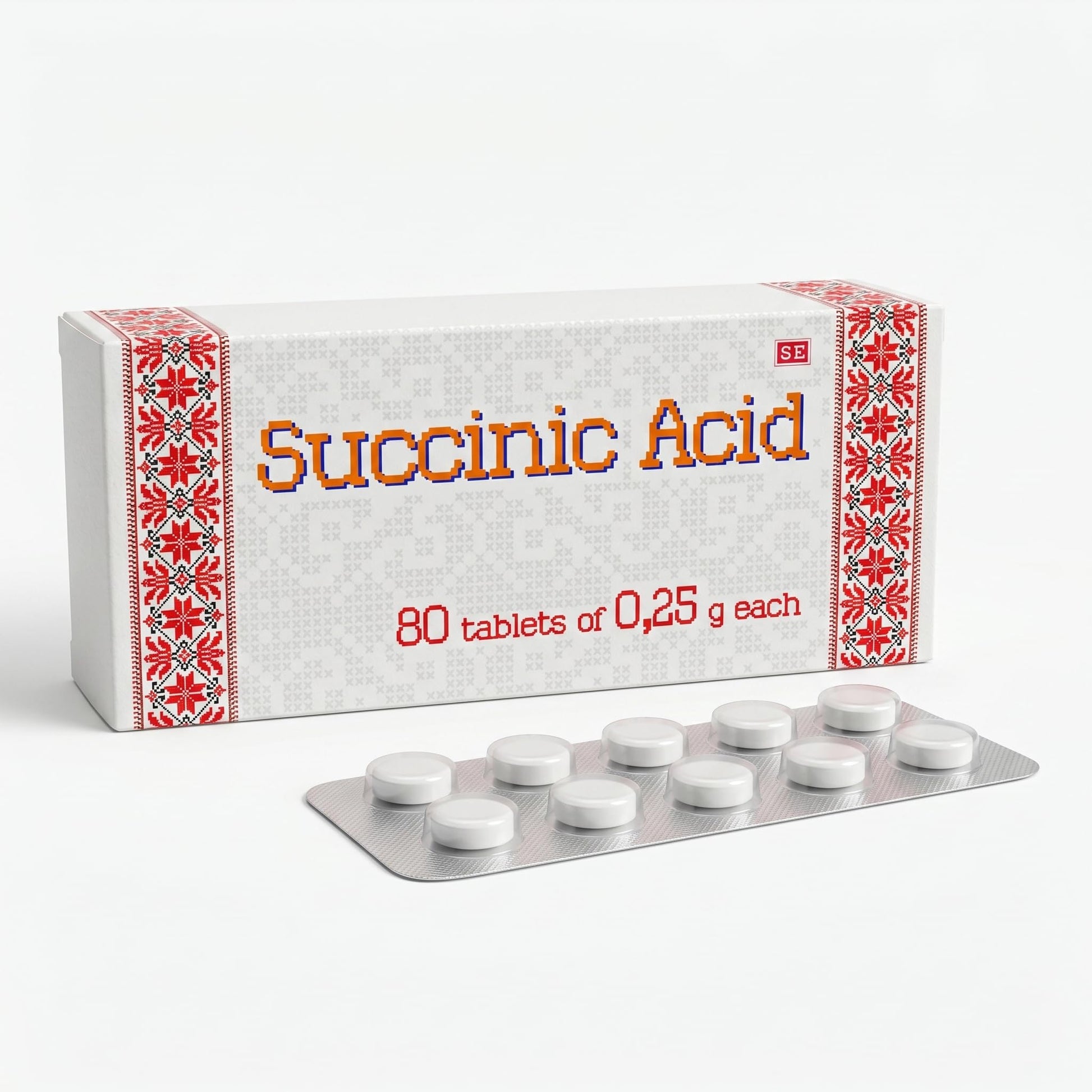 FARMAKOM Succinic Acid for Plants 80 Tablets