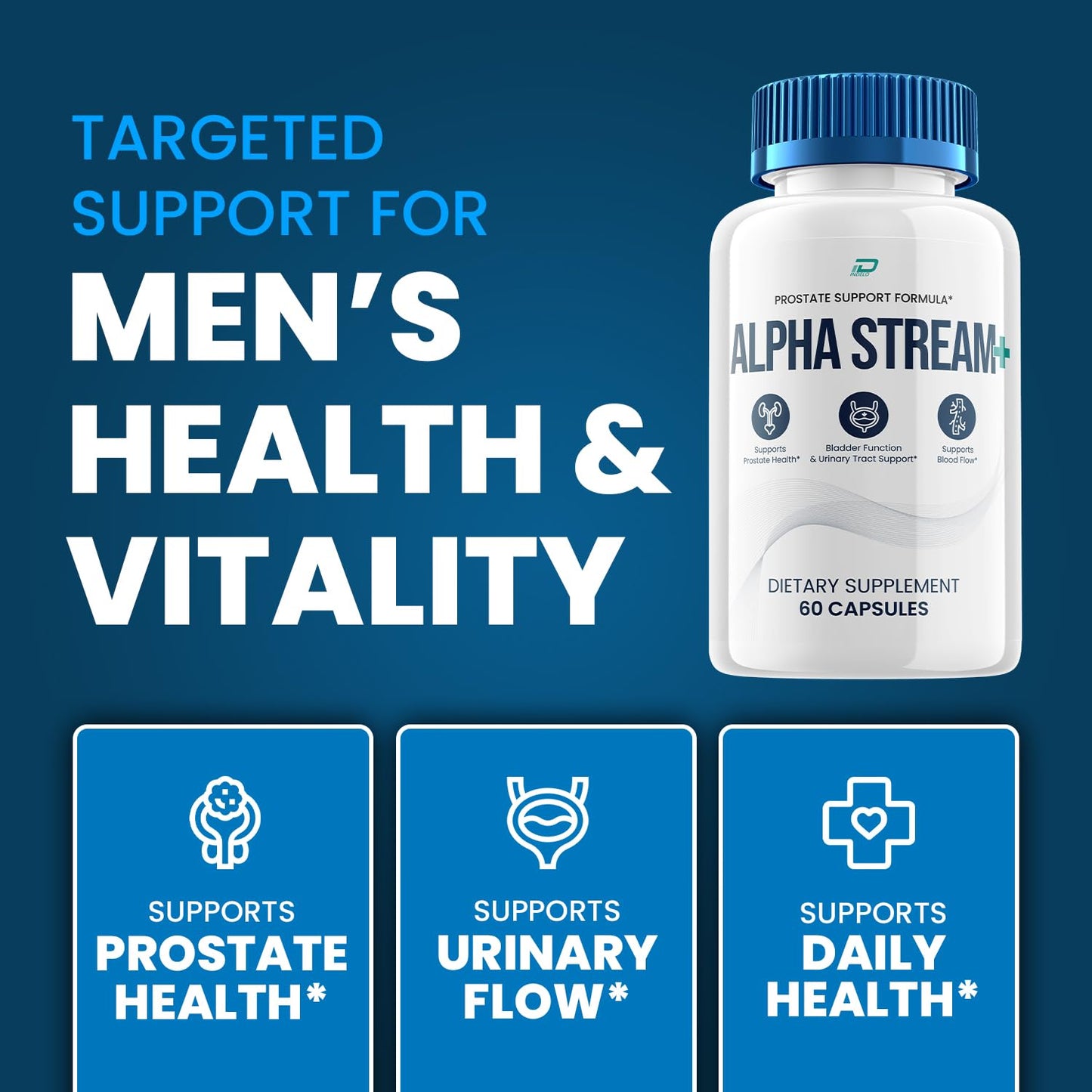 Indelo Alpha Stream AlphaStream Plus Capsule 60 Count