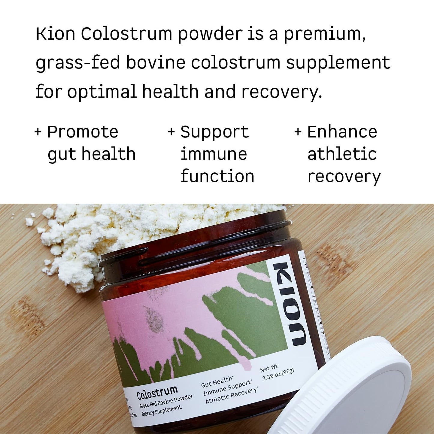 Kion Colostrum Powder 3.39 Ounce