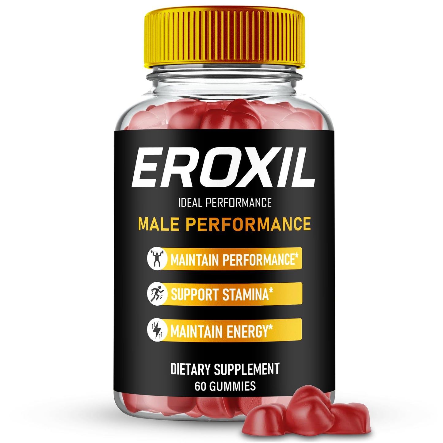 IDEAL PERFORMANCE Eroxil Gummies 60 Count