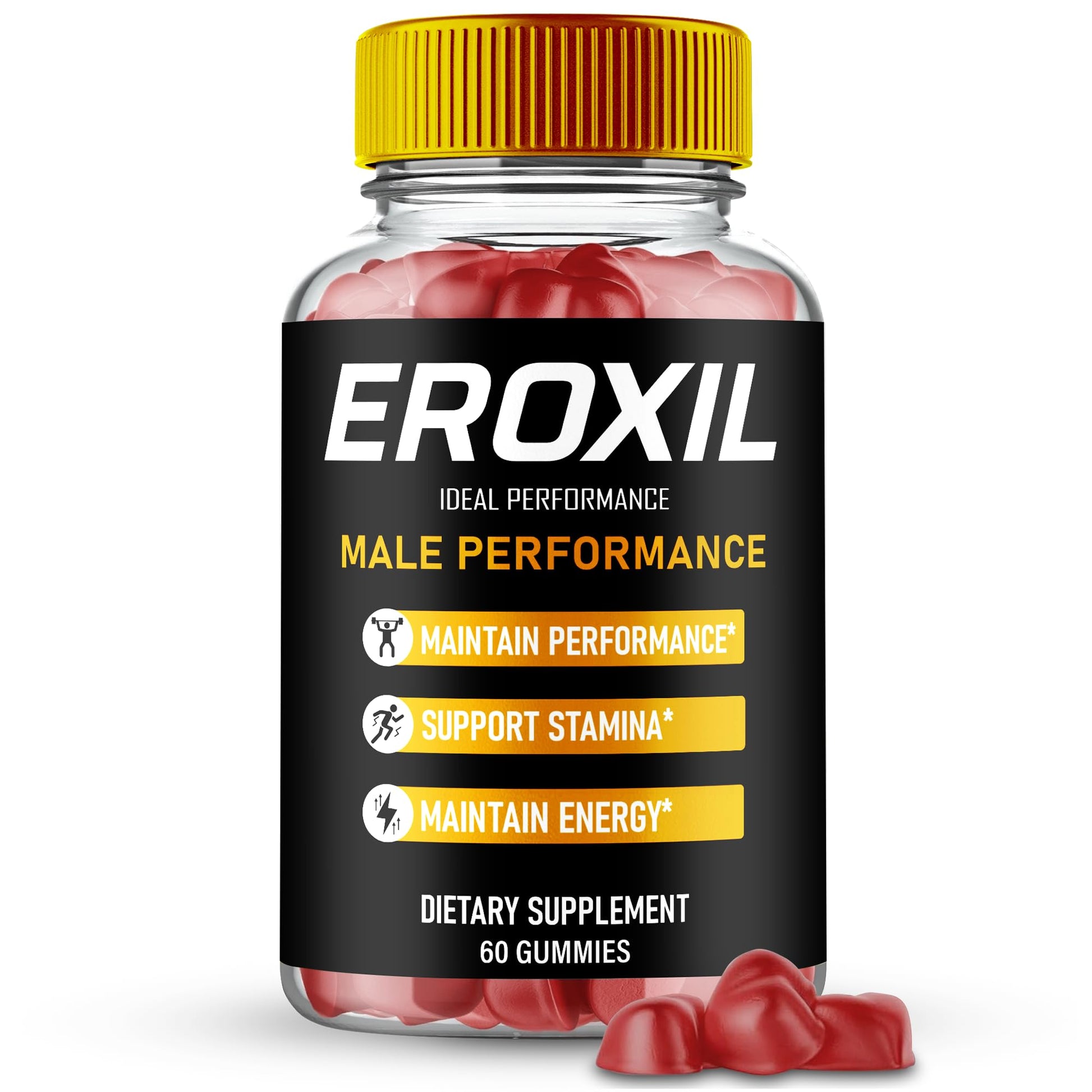 IDEAL PERFORMANCE Eroxil Gummies 60 Count