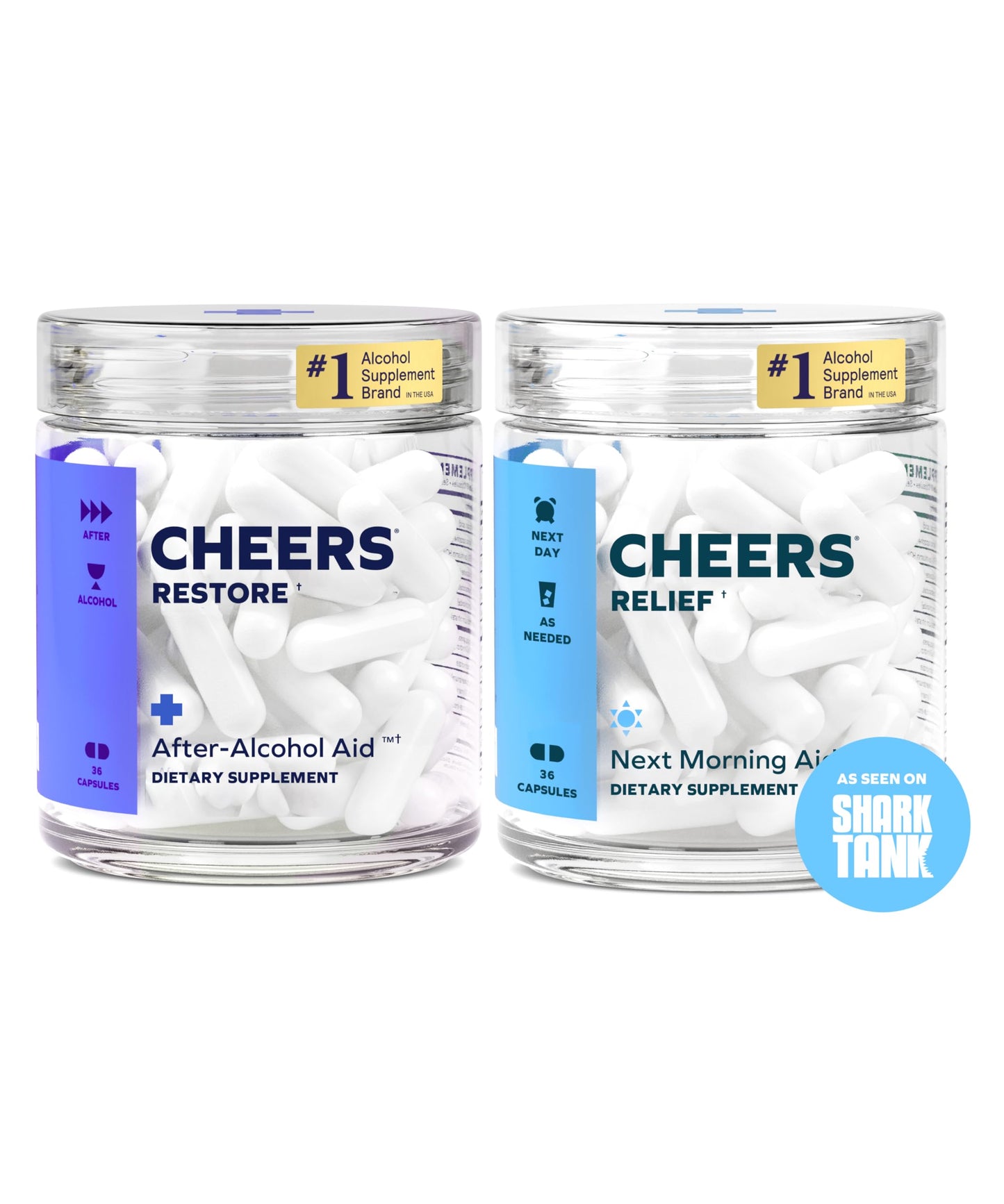Cheers R&R Combo Restore + Relief Capsule 72 Count