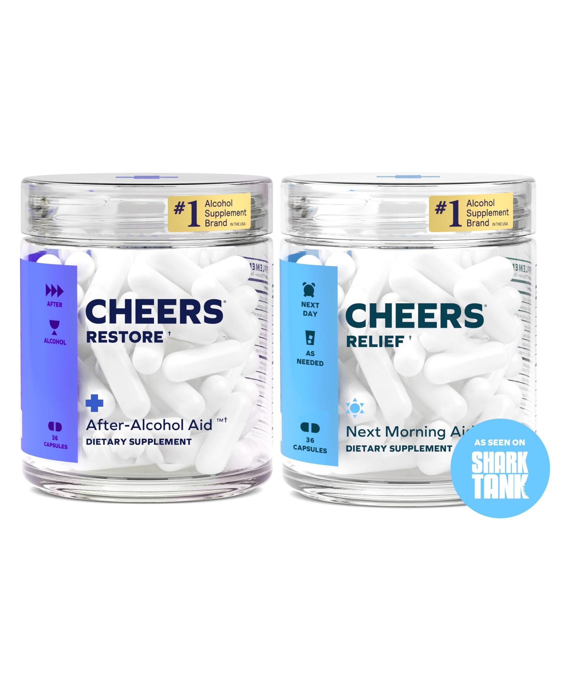 Cheers R&R Combo Restore + Relief Capsule 72 Count