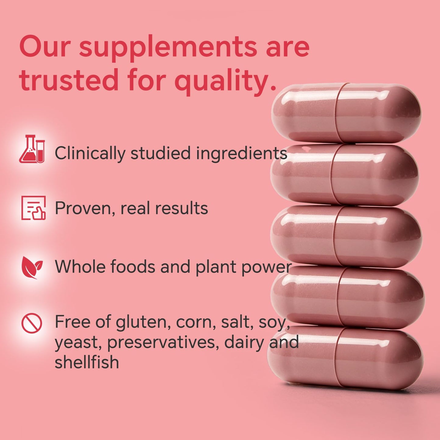 KTT Probiotics Women Vaginal Probiotics URO Viginal Probiotic Prebiotics and Probiotics for Feminine Health 5B CFU 4 Strains Lactobacillus pH Balance Gut & Immune Support Shelf Stable 180 Capsules