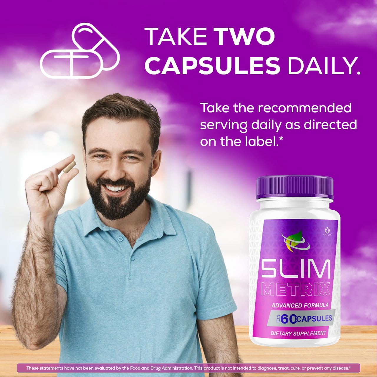 OVICIA Slim Metrix Advanced Formula, 300 Capsules