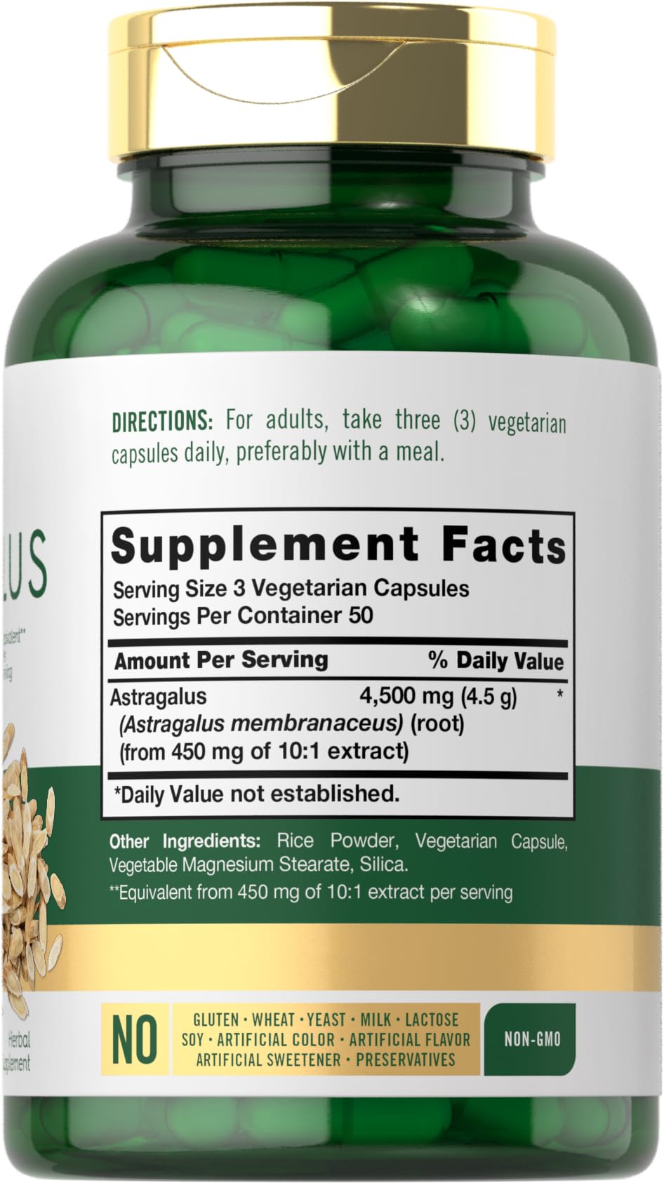 Carlyle Astragalus Supplement Capsules 150
