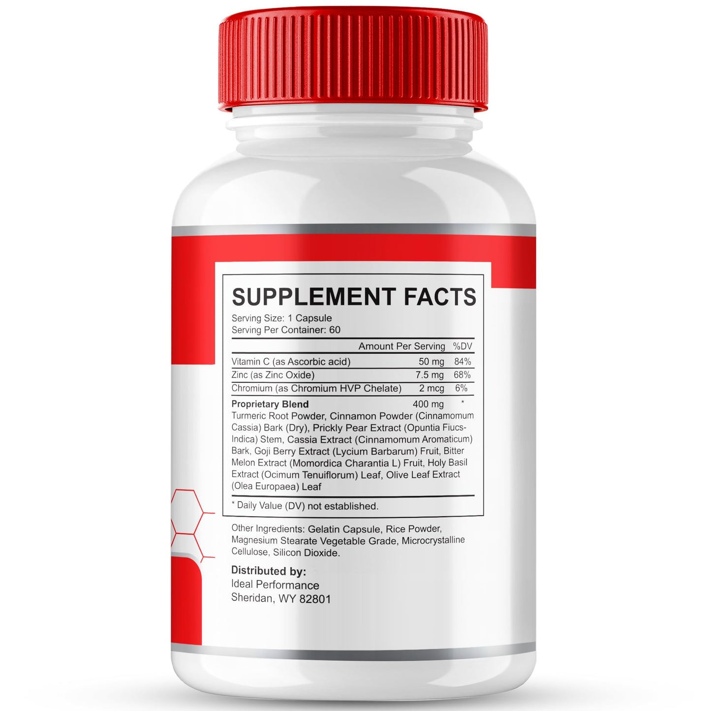 IDEAL PERFORMANCE Glumentrol Capsules 120 Count